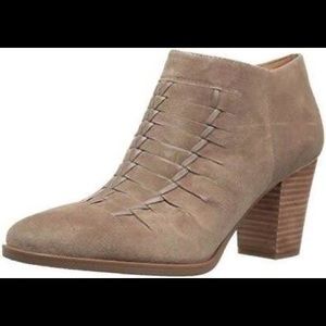 Franco Sarto suede booties